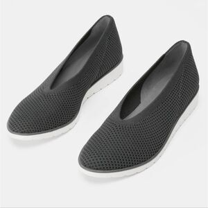 Eileen Fisher Heaven Stretch Knit Wedge Ballet Flat